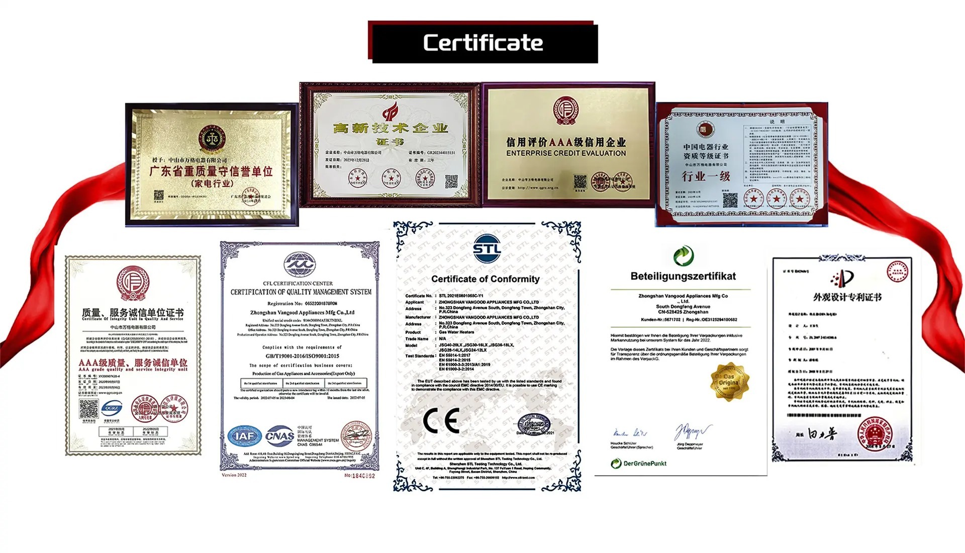 quality Indoor Gas Water Heater factory