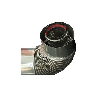 Wall Mounted Gas Boiler Flue Pipe High Quality Stainless Steel Exhaust Duct