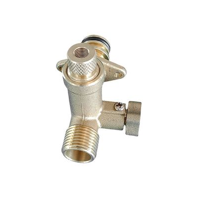 Corrosion-Resistant Brass Inlet Connector for Outdoor Water Heaters