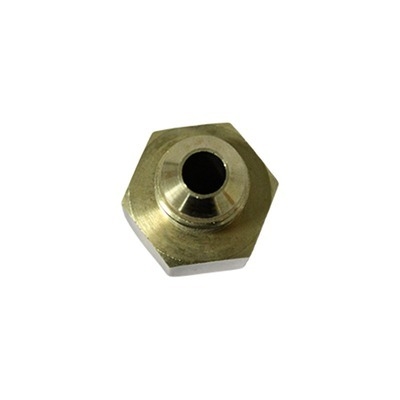 Straight Brass Fitting Gas Pipe Connector Stovetop Use