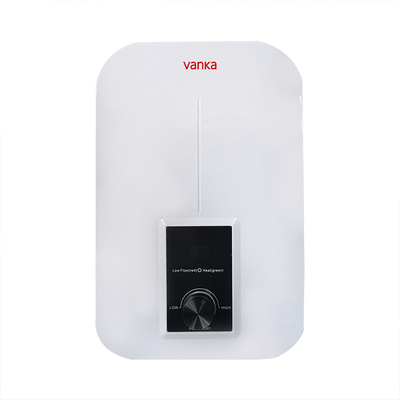 White Tankless Electric Water Heater 3.5-7.5kW with LED Display