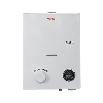 Single Knob Control Instant Heating High Efficiency Flue Gas Water Heater for Home Use