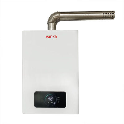 12L Tankless Thermostatic Water Heater Single Flue Pipe