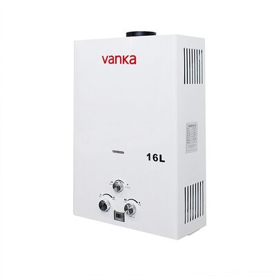 16L LPG Instant Tankless Water Heater Knob Control Domestic Use For Home Hotel Apartment And Commercial Application