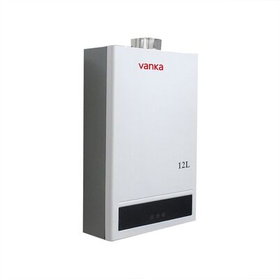 2000W Wall Mounted Tankless Gas Water Heater With Digital Temperature Control For Home Hotel Apartment And Commercial Use