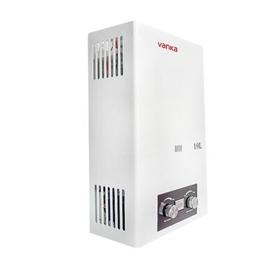 10L White Flue Gas Water Heater Energy Saving Easy Installation For Home Hotel Apartment And Commercial Use