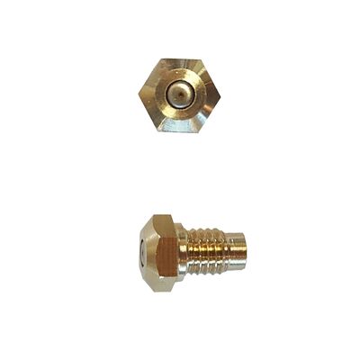 Custom Brass Gas Nozzle for LPG and Natural Gas Water Heaters