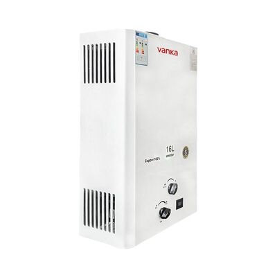16L Residential Thermostatic Gas Water Heater with Balanced Flue & Direct Exhaust Safety System