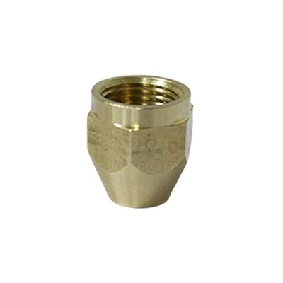 Forged Brass Female Fitting Short Enlarged Mouth Nut for Copper Pipe Connections Strong Sealing Durable Easy Installation