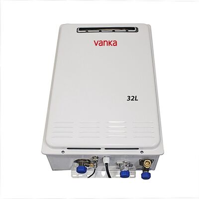32L Portable Instant Gas Water Heater Automatic Pulse Ignition Outdoor Use