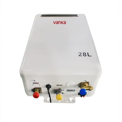 28L Tankless LPG Water Heater Outdoor Installation Low NOx Performance