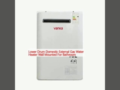 Lower Drum Domestic External Gas Water Heater Wall Mounted For Bathroom