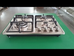 Hot Sale Stainless Steel Built-in Gas Hob 4 Burner Gas Stove