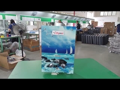 10L Glass Mirror Tankless Gas Water Heater with Copper Heat Exchanger