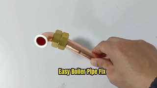 Boiler Copper Pipe Fittings Easy Install
