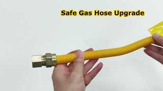 Safe Gas Stove Connector CSA Certified
